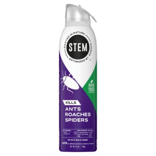 STEM Kills Ants Roaches Spiders Spray, 10 oz