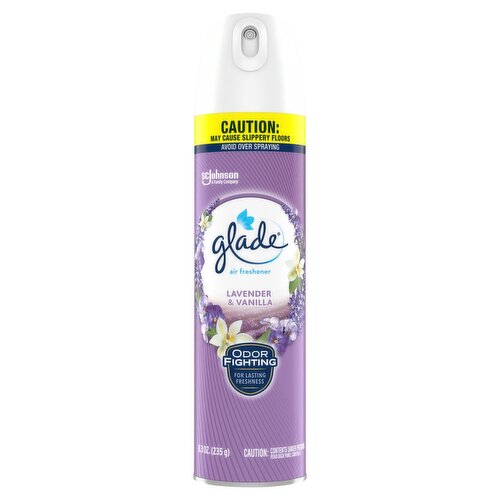 Glade Lavender & Vanilla Air Freshener, 8.3 oz