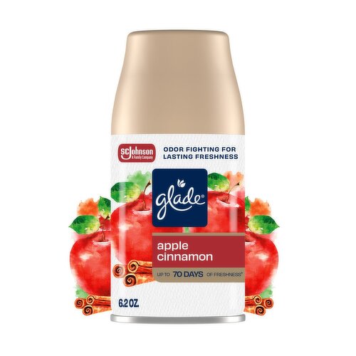 Glade Apple Cinnamon Automatic Spray Refill, 6.2 oz