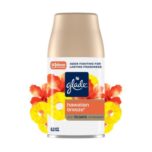 Glade Hawaiian Breeze Automatic Spray Refill, 6.2 oz