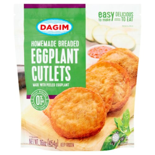 Dagim Homemade Breaded Eggplant Cutlets, 16 oz