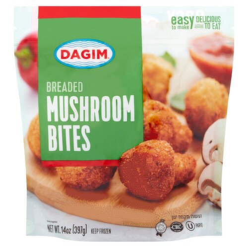 Dagim Breaded Mushroom Bites, 14 oz