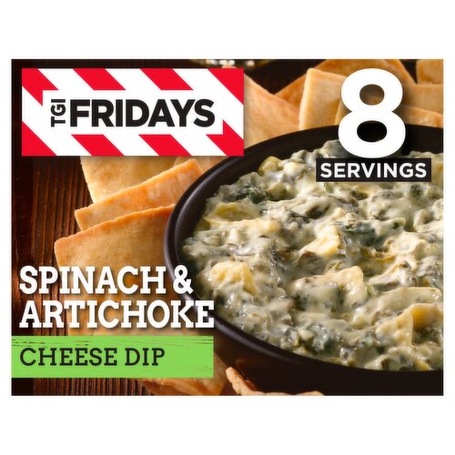 TGI Fridays Spinach & Artichoke Cheese Dip, 8 oz