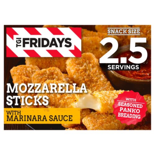 TGI Fridays Mozzarella Sticks with Marinara Sauce Snack Size, 11 oz