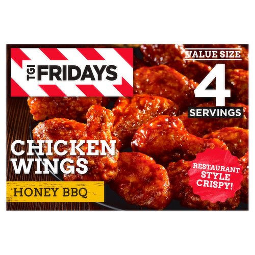 TGI Fridays Honey BBQ Chicken Wings Value Size, 25.5 oz