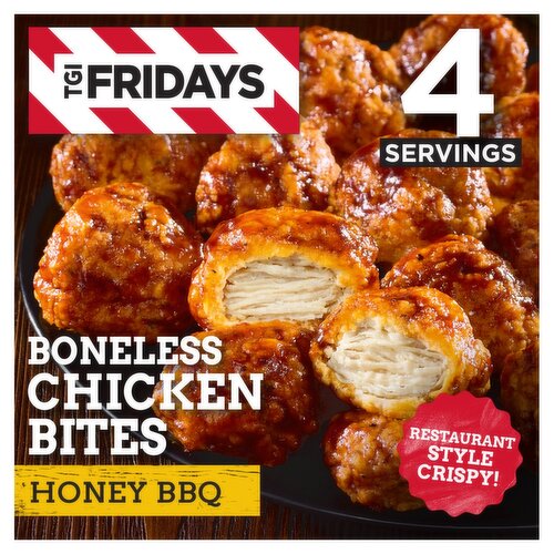 TGI Fridays Honey BBQ Boneless Chicken Bites, 15 oz
