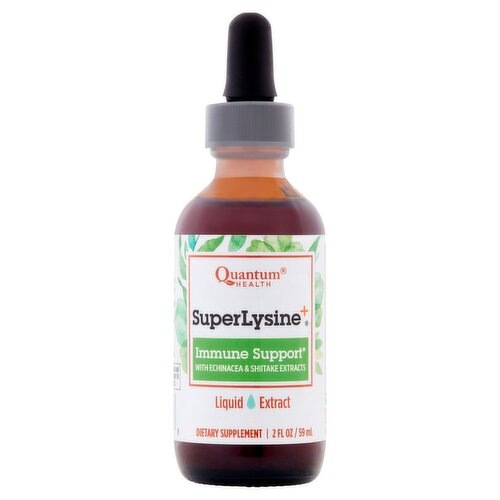 Quantum Health SuperLysine+ Immune Support Dietary Supplement, 2 fl oz