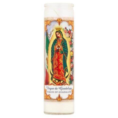 Virgin of Guadalupe 8" Candle