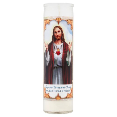 Prayer Candle Company Sacred Heart of Jesus 8" Candle