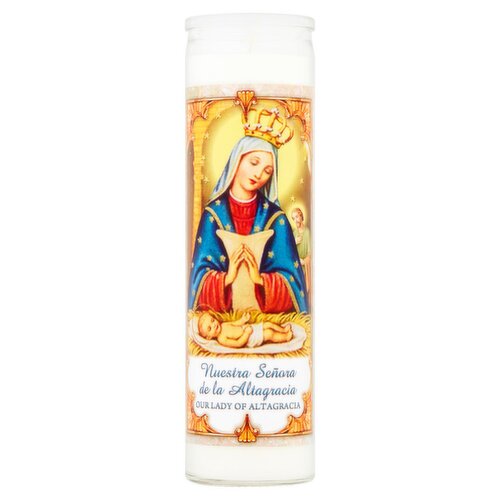 Our Lady of Altagracia 8" Candle