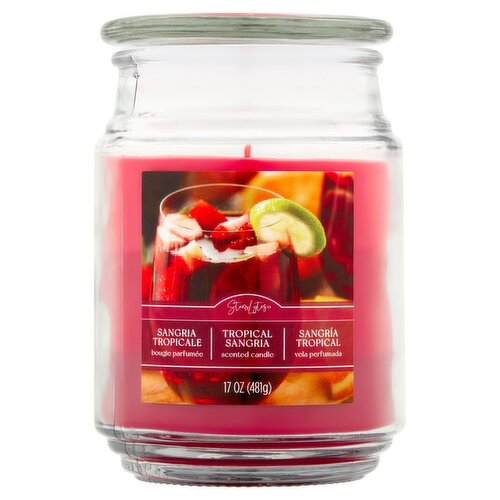 Star Lytes Tropical Sangria Scented Candle, 17 oz