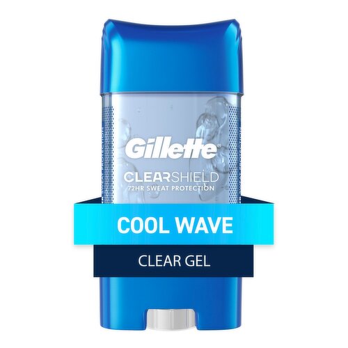 Gilette Clear + Dri-Tech Cool Wave Antiperspirant/Deodorant, 3.8 oz