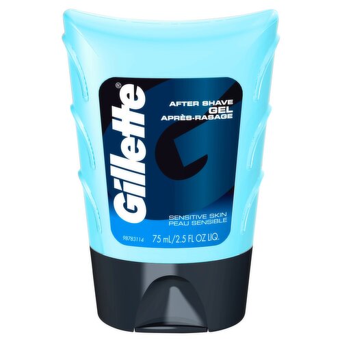 Gillette Sensitive Skin After Shave Gel, 2.5 fl oz liq.