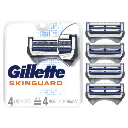 Gillette Skinguard Cartridges, 4 count