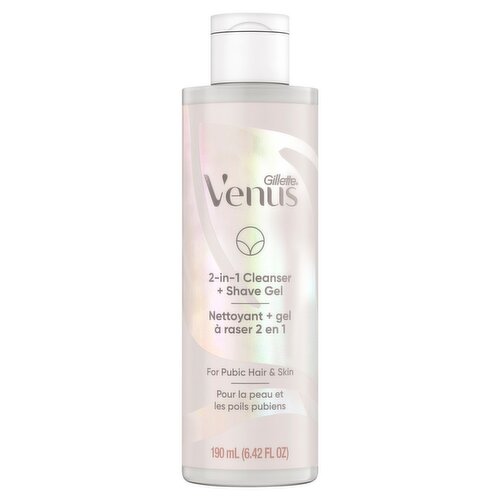 Gillette Venus 2-in-1 Cleanser + Shave Gel, 6.42 fl oz