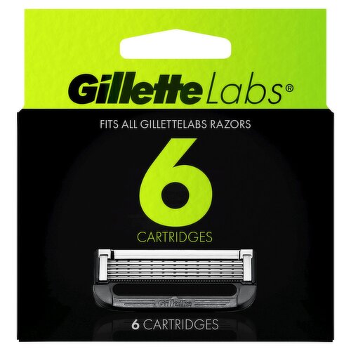 Gillette Labs Cartridges, 6 count