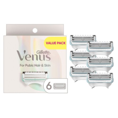 Gillette Venus Cartridges Value Pack, 6 count