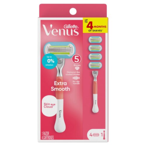 Gillette Venus Extra Smooth Razor and Cartridges