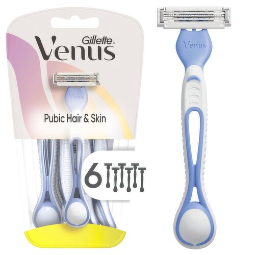 Gillette Venus Irritation Defense Bar Disposable Razors, 6 count