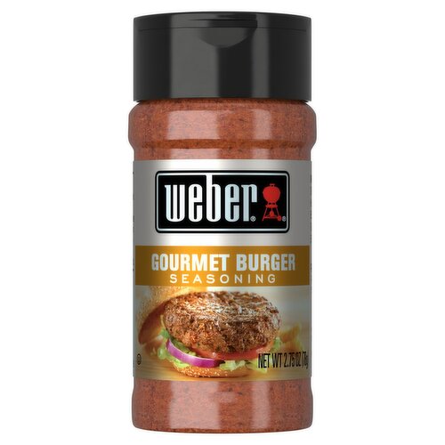 Weber Gourmet Burger Seasoning, 2.75 oz