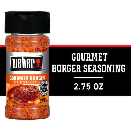 Weber Gourmet Burger Seasoning, 2.75 oz