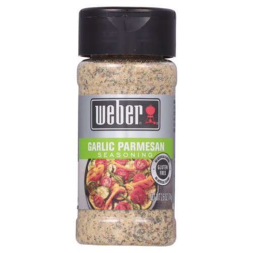 Weber Garlic Parmesan Seasoning, 2.6 oz