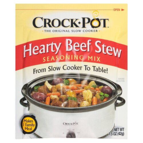 Crock-Pot Hearty Beef Stew Seasoning Mix, 1.5 oz