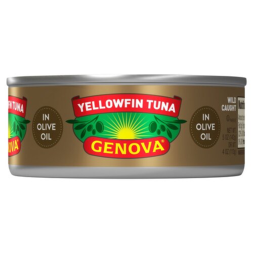 Genova Yellowfin Tuna in Olive Oil, 5 oz