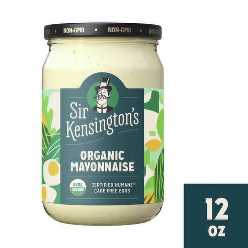 Sir Kensington's Organic Mayonnaise, 12 fl oz