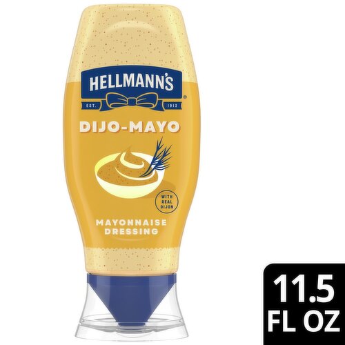 Hellmann's Dijo-Mayo Mayonnaise Dressing, 11.5 fl oz