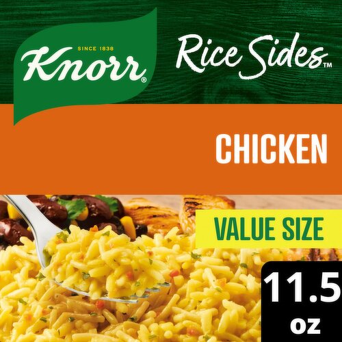 Knorr Rice Sides Chicken Flavor Rice & Pasta Blend Value Size, 11.5 oz
