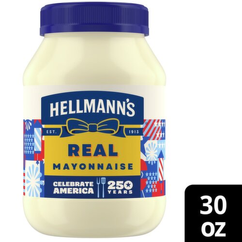 Hellmann's Real Mayonnaise, 30 fl oz