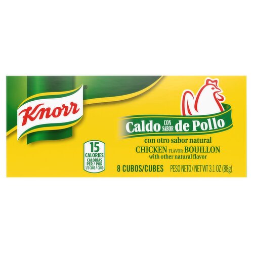 Knorr Chicken Flavor Bouillon Cubes, 8 count, 3.1 oz