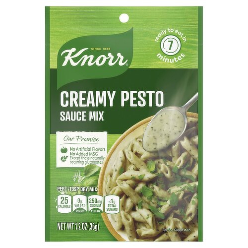 Knorr Creamy Pesto Sauce Mix, 1.2 oz