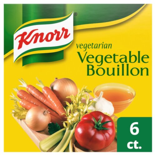 Knorr Vegetarian Vegetable Bouillon, 6 count, 2.1 oz