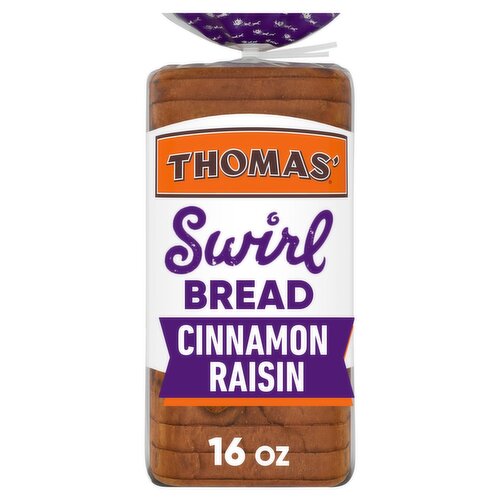 Thomas' Cinnamon Raisin Swirl Bread, 1 lb