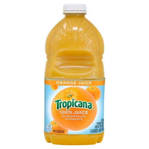 Tropicana 100% Orange Juice, 64 fl oz