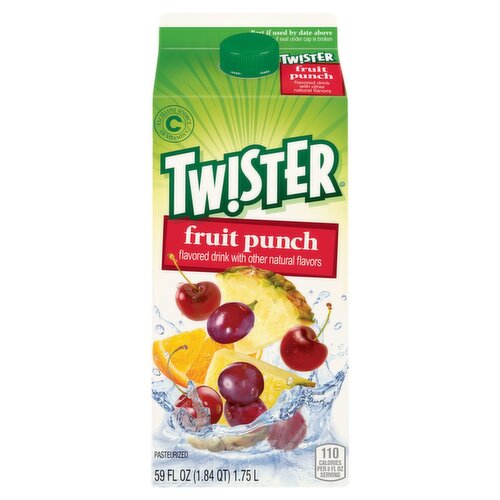 Twister Fruit Punch Flavored Drink, 59 fl oz