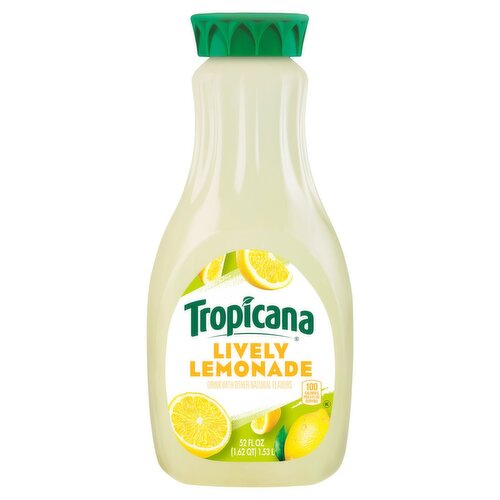 Tropicana Lively Lemonade, 52 fl oz