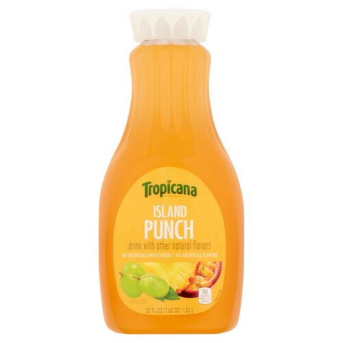 Tropicana Island Punch Drink, 52 fl oz