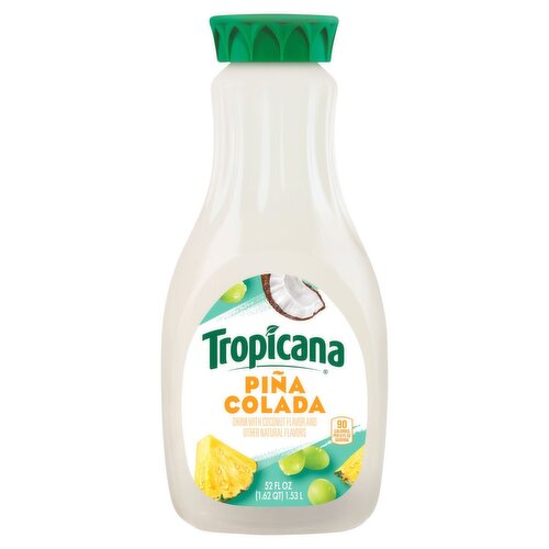 Tropicana Piña Colada Drink, 52 fl oz