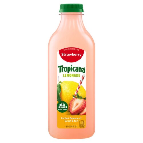 Tropicana Strawberry Lemonade, 46 fl oz