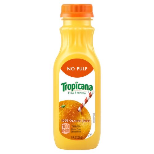 Tropicana Pure Premium 100% Orange Juice, 11 fl oz