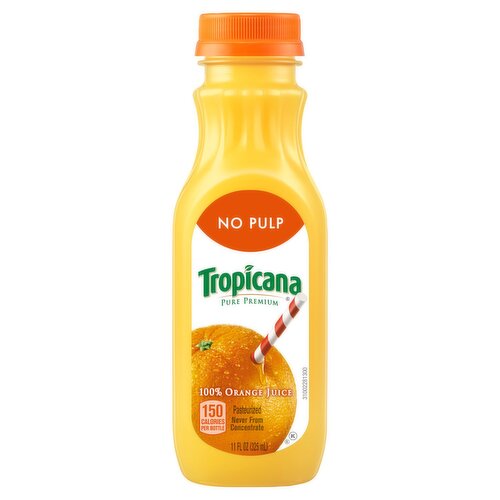 Tropicana Pure Premium 100% Orange Juice, 11 fl oz