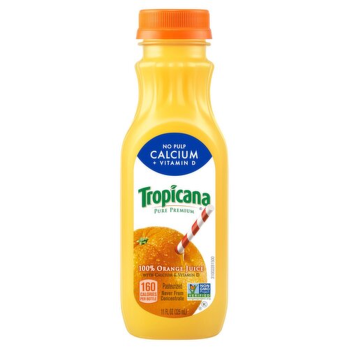 Tropicana Pure Premium 100% Orange Juice, 11 fl oz