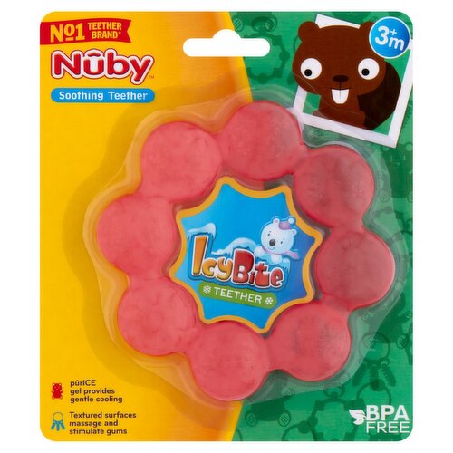 Nûby IcyBite Soothing Teether, 3m+