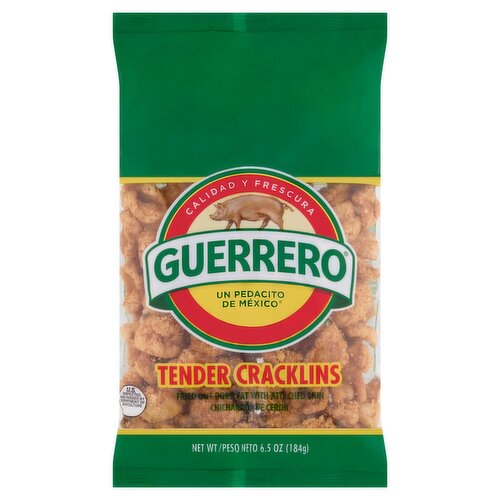 Guerrero Tender Cracklins, 6.5 oz