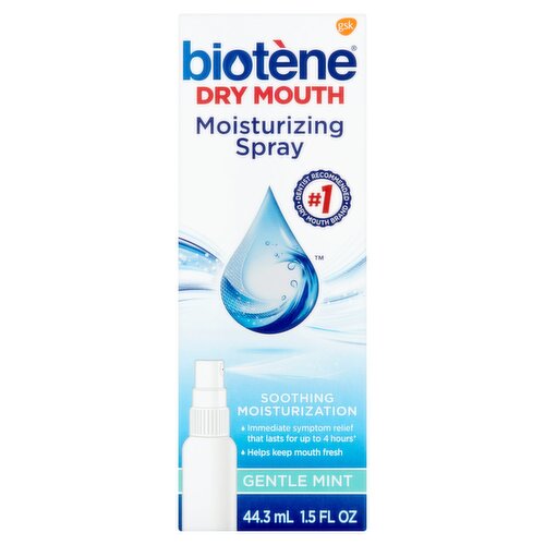 Biotène Dry Mouth Gentle Mint Moisturizing Spray, 1.5 fl oz