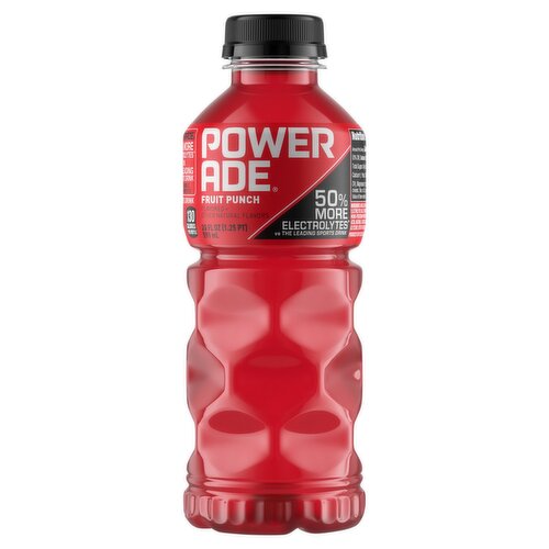 Powerade Fruit Punch Flavored Sports Drink, 20 fl oz