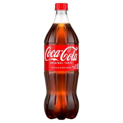 Coca-Cola Original Taste Soda, 33.8 fl oz